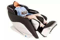 Массажное кресло Casa&More Genesis 1.0 Черно-серебристый