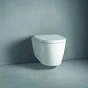 Duravit ME by Starck 2528092600 Унитаз подвесной с вертикальным смывом, цвет внутри белый, снаружи белый шелковисто-матовый