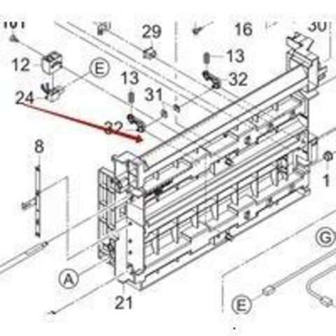 Рама вертикальной подачи Kyocera FRAME VERTICAL FEED A 302FG06011