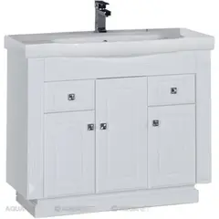 Aquanet 169967 Компл.1 - Тумба Фредерика 100 цв.белый (169967) фото