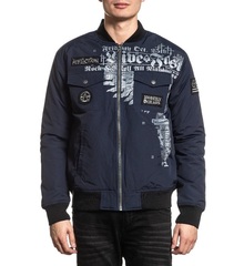 Куртка Affliction INVICTUS JACKET NAVY