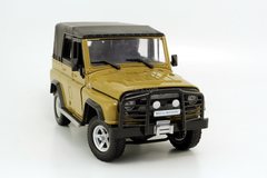 UAZ-Hunter 4x4 2004 with awning Autobahn Bauer 1:24