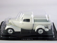 GAZ-M415 white 1:43 DeAgostini Auto Legends USSR Best #21