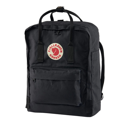 Рюкзак Fjallraven Kanken черный, 16 л
