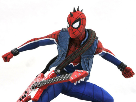 Человек паук Галерея видеоигр 2018 фигурка Человек-паук-панк