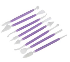 Инструменты для работы с мастикой 8 шт.