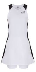 Теннисное платье EA7 Woman Jersey Dress - white