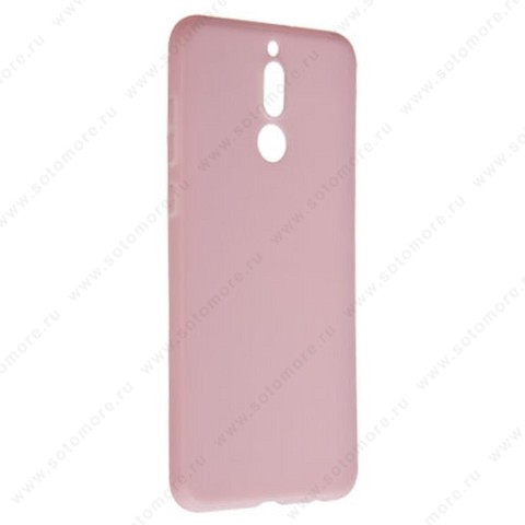Накладка силиконовая Soft Touch ультра-тонкая для Huawei Nova 2i розовый