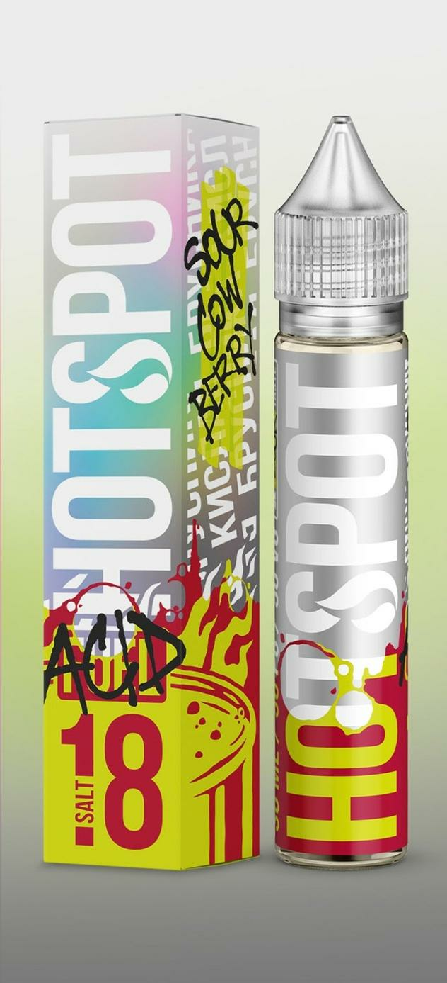 Hotspot Acid Salt - Sour Cowberry 30 мл купить по цене 450 рублей в Москве