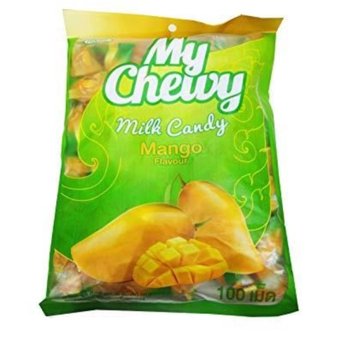 Жевательные молочные конфеты со вкусом манго My Chewy Milk Candy Mango flavour, 360 гр