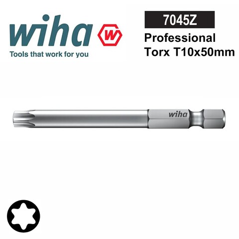 Бита T10 х50мм TORX Professional Wiha 7045Z 32306