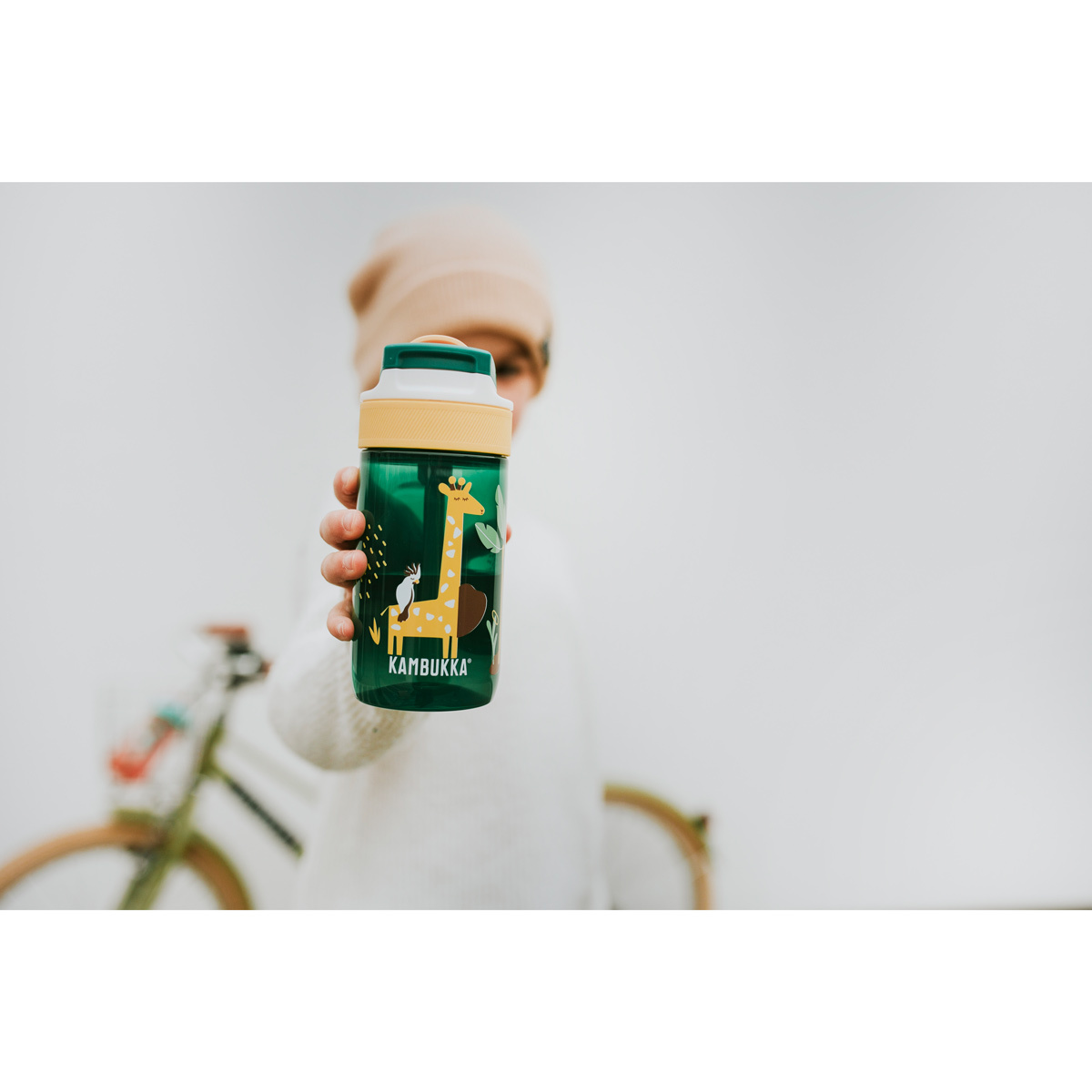Бутылка для воды Kambukka Lagoon Kids (400 мл), Сафари, арт. 11-04042 - фото 5