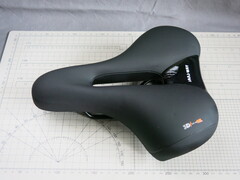 Велосипедное седло силиконовое амортизирующее размер L 598гр.