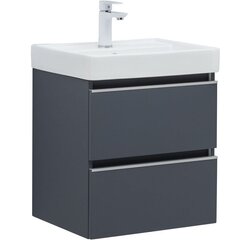 Aquanet 337946 Тумба Вега 2.0 50 2 ящ. цв.маренго (337946) фото