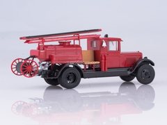 ZIS-5 PMZ-2 fire truck tanker 1:43 DeAgostini Auto Legends USSR Trucks SE#6