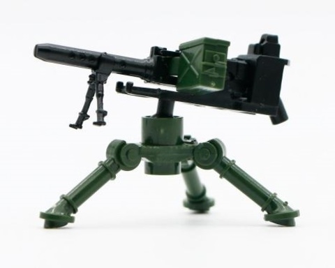 Оружие для минифигурок Пулемет и Гранатомет
