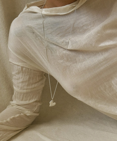 Колье Solid heart small