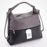 Рюкзак Саломея 387 мульти итальянский серо-черный