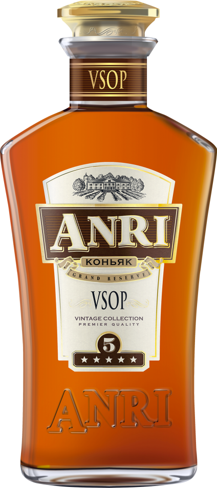 Коньяк российский пятилетний 