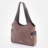 Сумка Саломея 618 македония какао + шоколад