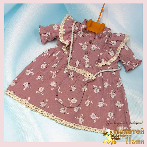 Платье хл/муслин д (1-3) 260106-L1115