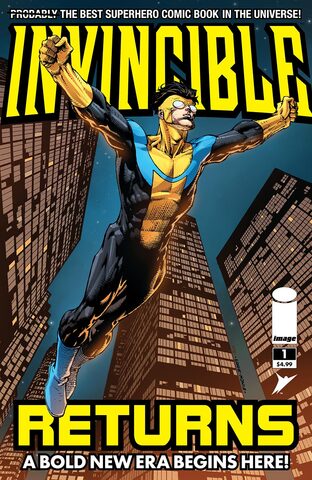 Invincible Returns Facsimile Edition #1 (Cover A) (ПРЕДЗАКАЗ!)