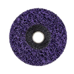 37-1-405 Круг зачист. полимер. (коралловый) Фиолет., extra coarse (очень грубый), 125х22,2х15мм РемоКолор