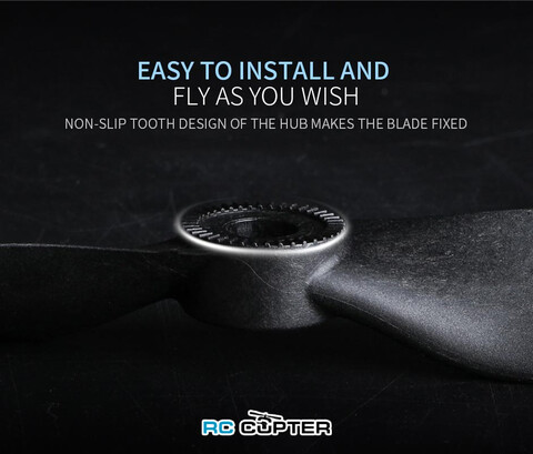 Пропеллер полимерный карбон черный T-Motor TS 16x8 CW