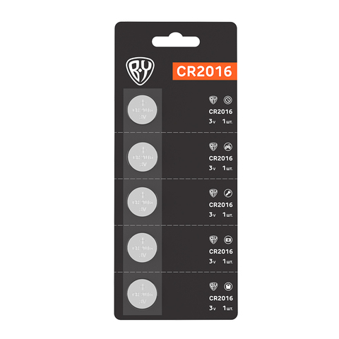 Батарейка CR2016 3V, BY