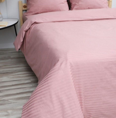 Комплект постельного евро-стандарт PINK MARSHMALLOWS, сатин