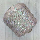 Пряжа Shine Paillettes 63114 голография на пыльной сирени