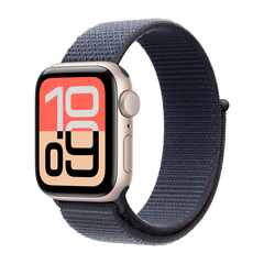 Умные часы Apple Watch SE 3 (2025) GPS, 40mm, Starlight Aluminium Case with Anchor Blue Sport Loop