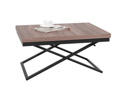 Стол-трансформер ГЗМИ Орфей 1, чёрный/шимо темный