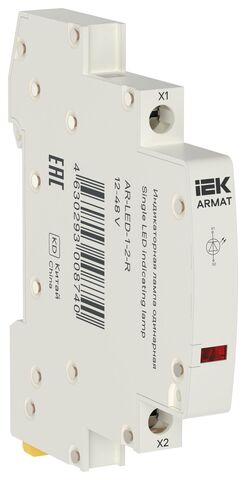 ARMAT Лампа инд. одинарная LED 12-48В AC/DC кр. IEK