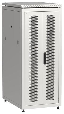 ITK LINEA N 28U 600х800мм перф. дв. задн. распашн. перф. сер