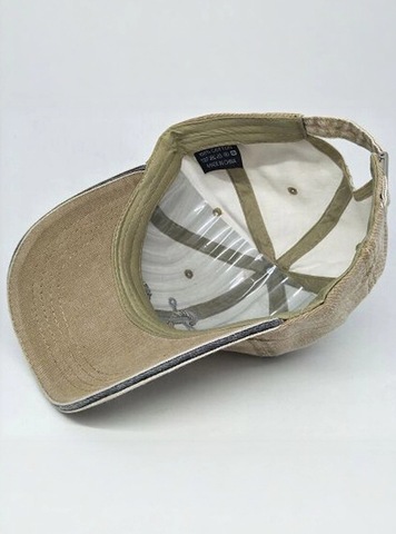 Картинка кепка Skully Wear baseball cap khaki - 10