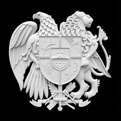 Силиконовый молд № 2614 Герб Армении