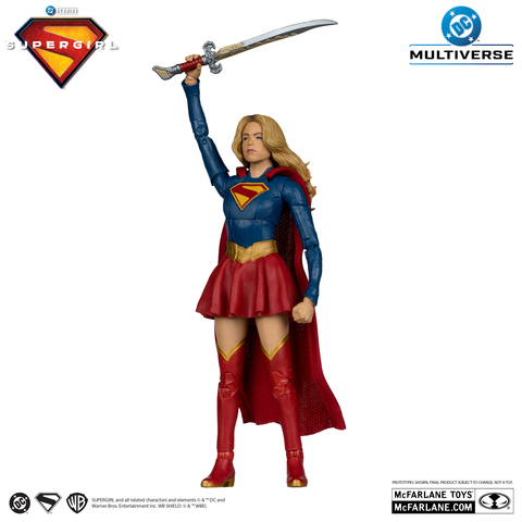 Фигурка Супергерл и щенок Крипто из фильма Supergirl Deluxe Theatrical Edition