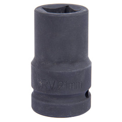 МАСТАК (005-84621) Головка для мультипликатора глубокая четырехгранная 1", 21 мм