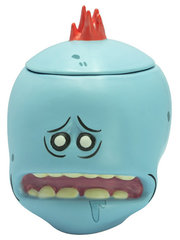 Кружка 3D с крышкой Rick & Morty Mr. Meeseeks 450 ml ABYMUG675