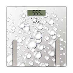 Весы напольные электронные, Econ, ECO-BS011, стекло, до 180 кг, 30 х 30 см, сер