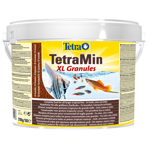 Tetra Min XL Granules корм для всех видов рыб крупные гранулы (10 л)