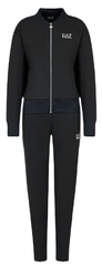 Женский теннисный костюм EA7 Woman Jersey Tracksuit - black