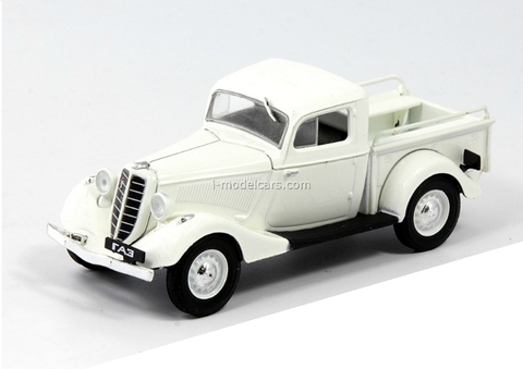 GAZ-M415 white 1:43 DeAgostini Auto Legends USSR Best #21