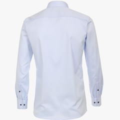 Сорочка мужская Casamoda Modern Fit 303524000-102 из голубого твила с отделкой