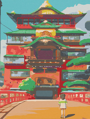 Картина по номерам Унесённые Призраками