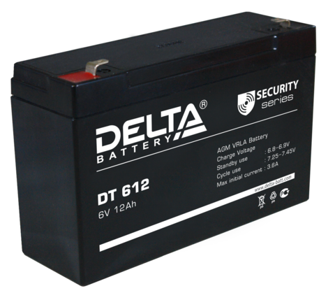 Аккумуляторная батарея Delta DT 612