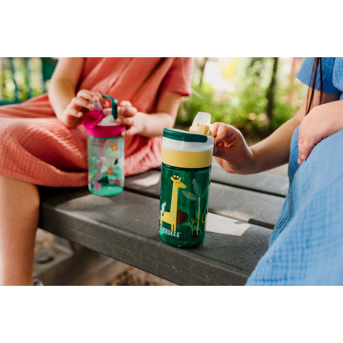 Бутылка для воды Kambukka Lagoon Kids (400 мл), Сафари, арт. 11-04042 - фото 7