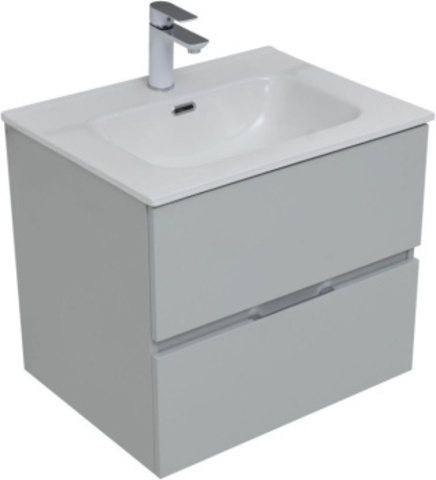 Aquanet 277512 Компл.2 - Тумба Алвита new 60 цв. серый (277512)