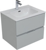 Aquanet 277512 Компл.2 - Тумба Алвита new 60 цв. серый (277512)